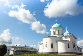 Orthodox nunnery of Tervenichi, Russia.