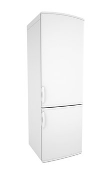 White refrigerator