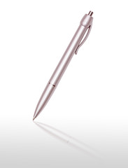 Pen isolated white background.