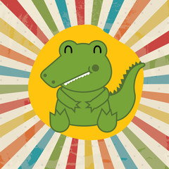 cute crocodile