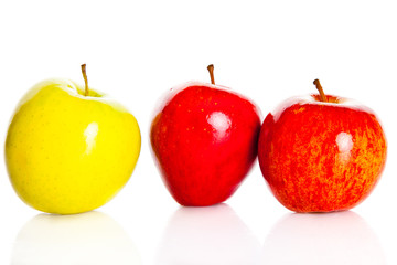 apple isolated on white background