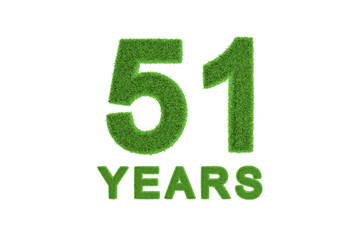 51 Years eco-friendly anniversary celebration