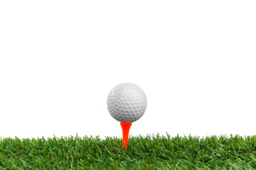 golf-ball on course