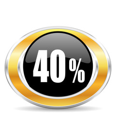 40 percent
