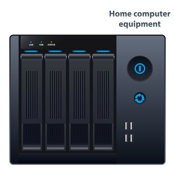 NAS Storage For Four Hard Drives