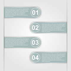 Modern infographic, design elements