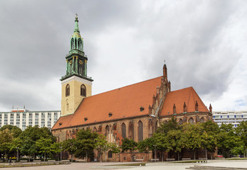 Fototapeta na wymiar St. Mary Church, Berlin