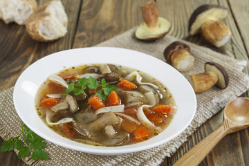 Mushroom soup