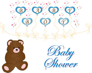 Baby shower card