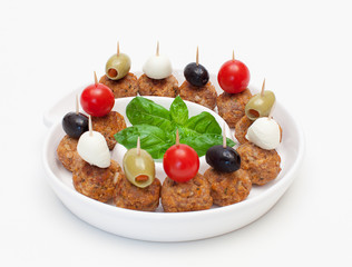 Fingerfood - Minifrikadellen italienisch