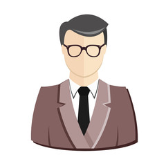 Vector Office Man Icon