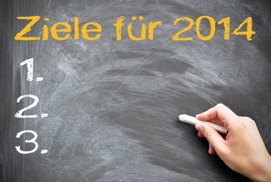 Ziele f&uuml;r 2014