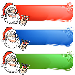 santa claus banner