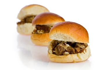 Vaca Frita Sliders
