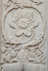 Decorazione scultura in pietra