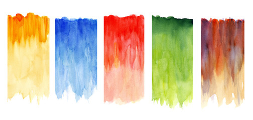 Multicolored watercolors - 56424980