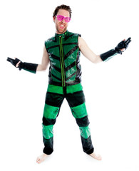 Attractive caucasian man shot in studio