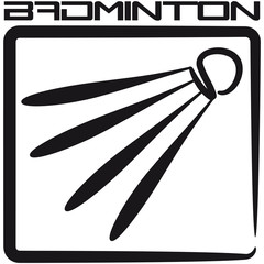 Cool Badminton Logo