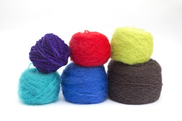 Coloured wools