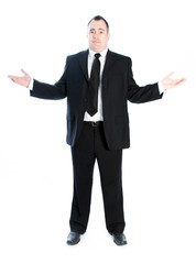 Caucasian businessman 40 years old