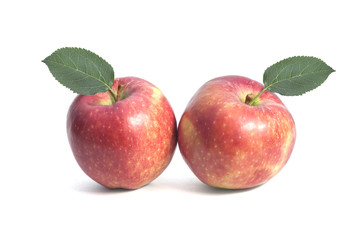 two red apple