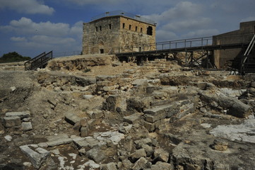 Castle of the Knights in Zippori NP, Israel