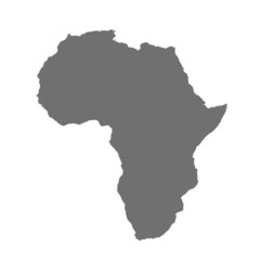 Map of africa - obrazy, fototapety, plakaty