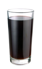 glass of cherry juice