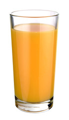 glass of orange juice
