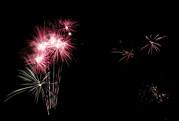 Fototapeta premium feu d'artifice