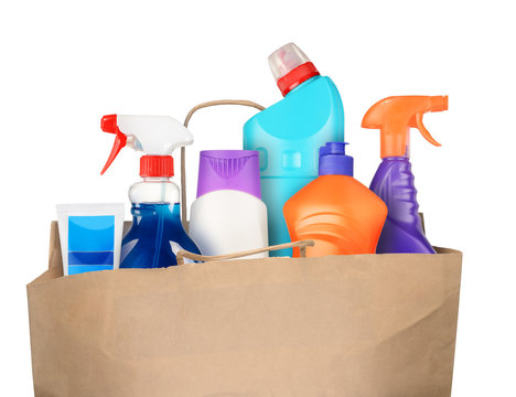 Bag with detergen