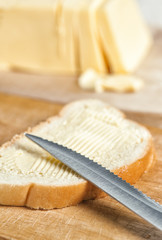 Sandwich with butter