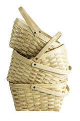 Wooden Basket Stack