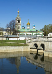 Fototapeta na wymiar Church of St. Nicholas, Moscow