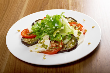 roasted eggplant with tomatoes