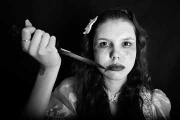 Obraz premium cruel bride