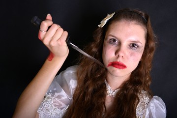 Obraz premium cruel bride