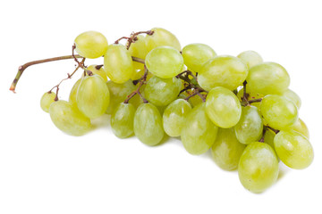 Grapes isolated on white background.