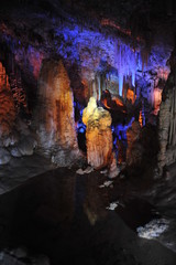 Fototapeta premium Soreq Cave (Avshalom Cave or Stalactites Cave), Israel