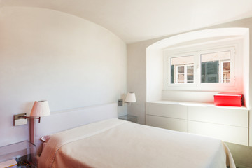 Interior, beautiful apartment, modern furniture