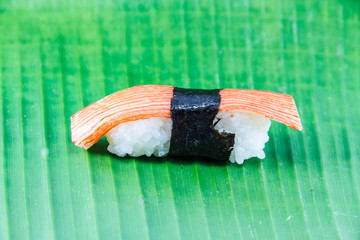 Sushi crab