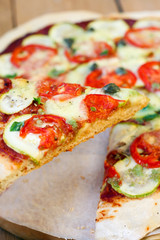 Super healthy pizza
