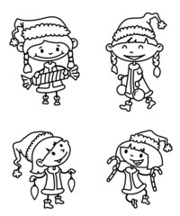 Christmas girls