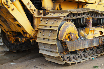 Bulldozer at work