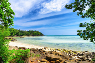 Fototapeta na wymiar Tropical landscape. Phi-phi island, Thailand