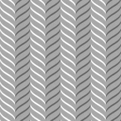 Stof per meter Zigzag Abstract geometrisch patroon