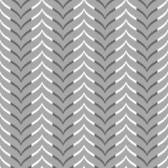 Tuinposter Zigzag Abstract geometrisch patroon