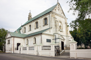 Obraz premium Saint Andrew church in Leczyca / Poland