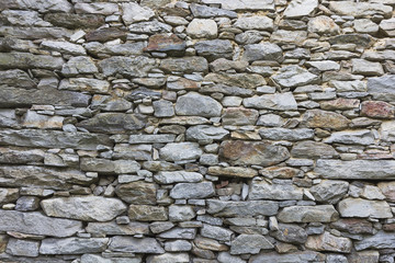 Dry-stone wall