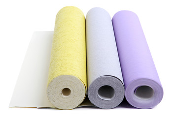 Wallpaper isolated on white